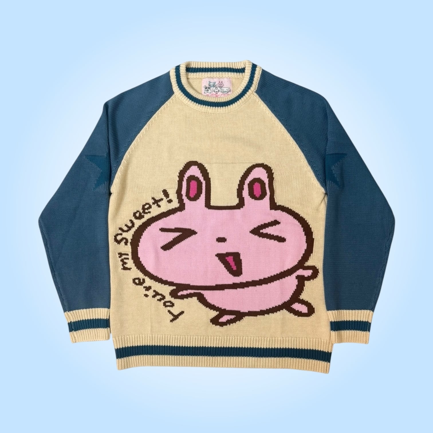 ピンキーポップ × ほんわか】Pinky friends!オーバーサイズニット