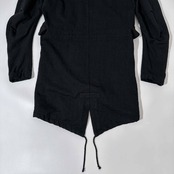 reluxe made in wjk ダブルジェイケイ M-65 フィッシュテールパーカー モッズコート S /黒/ブラック/ミリタリー/日本製