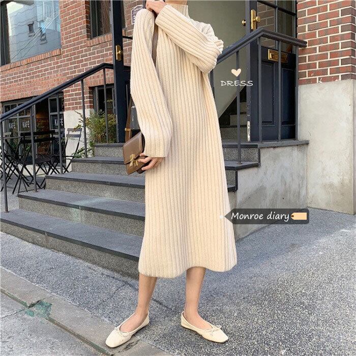 スタイルルーズセーター スプリングニットトップス 春物 モンロー13857050794