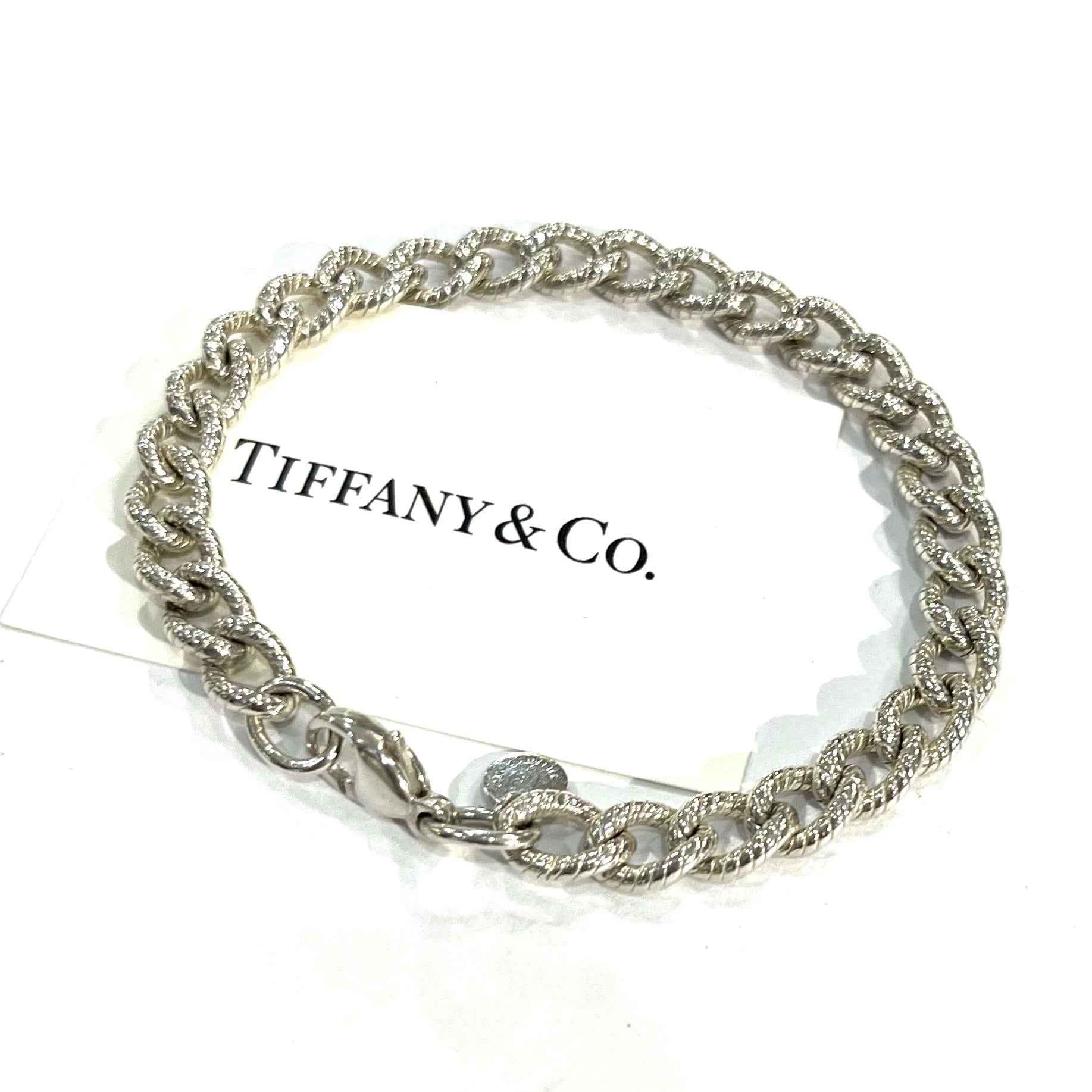 希少【TIFFANY&CO.】 2618 TIFFANY &CO ヴィンテージ ロープチェーン