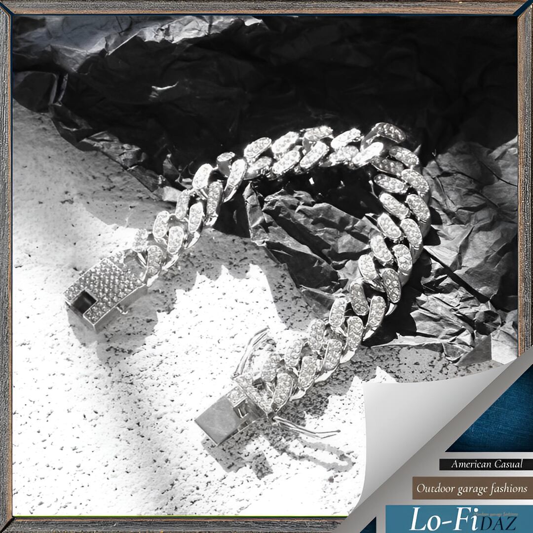 ヒップホップ キューバリンクブレスレット 21063