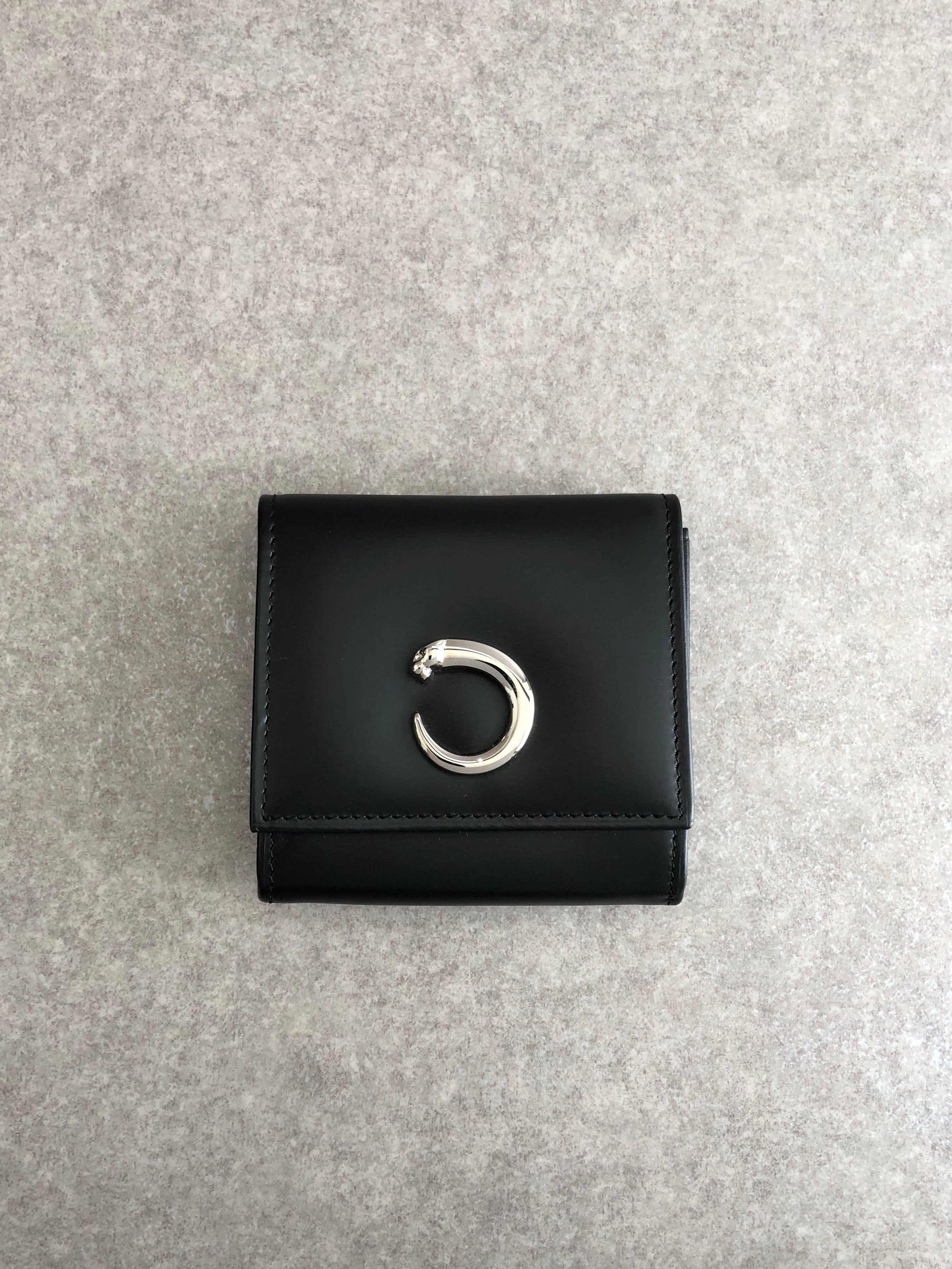 Cartier カルティエ パンテール コインケース ブラック レザー 小銭