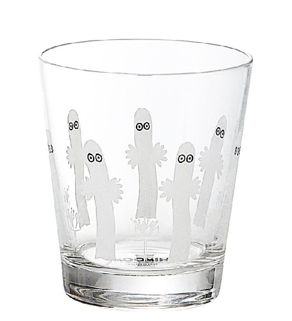 ムーミン】 ガラスタンブラー(ニョロニョロ)【kuppi -クッピ