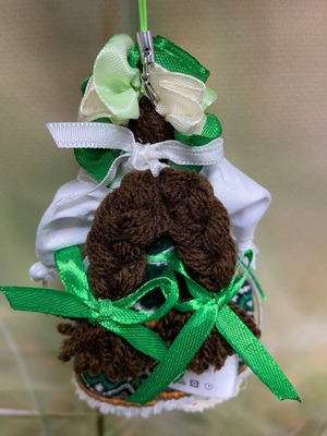 UA.Designer手作りモタンカ 12cm（ウクライナの御守り）