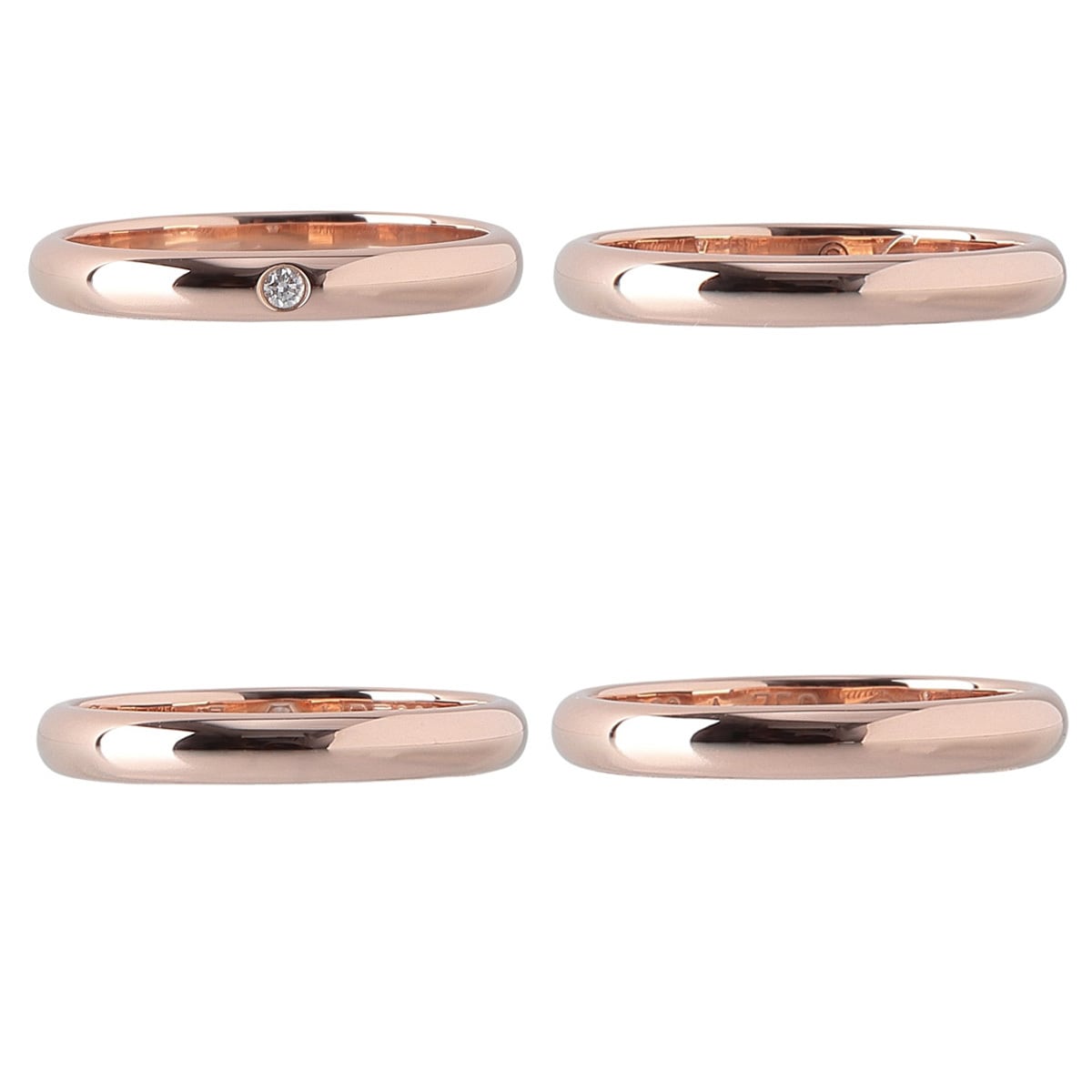 カルティエ リング 1895 クラシックウェディング 2.5mm 51号 K18YG