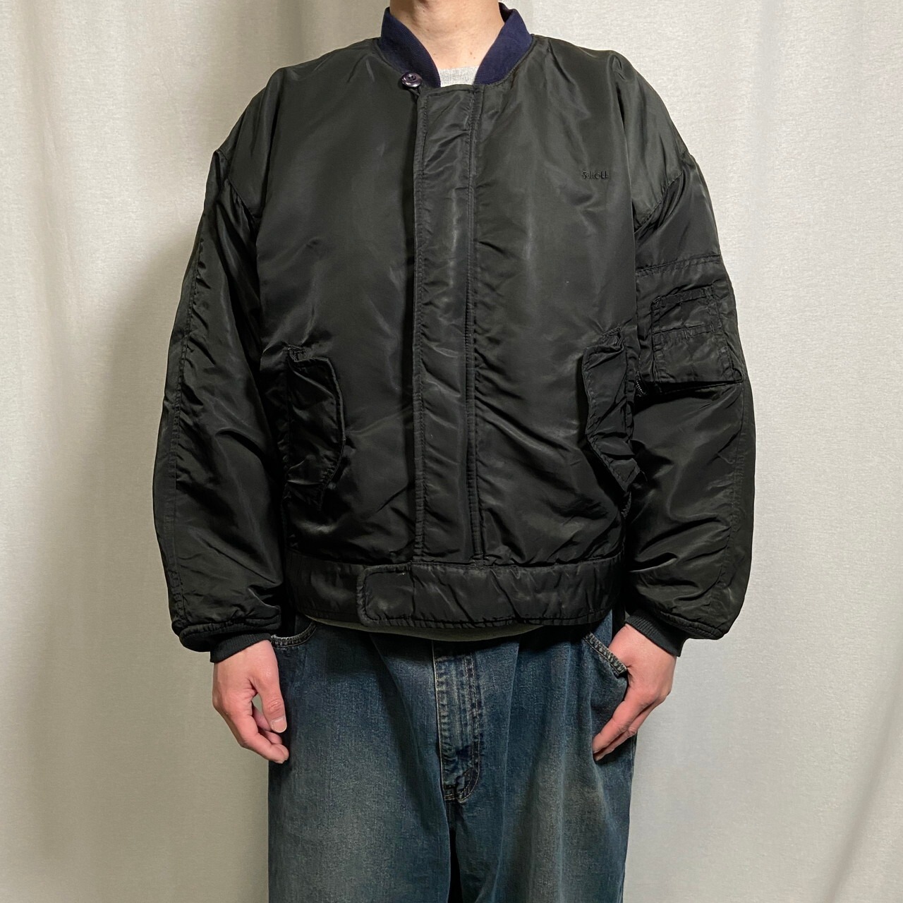 Schott ショット MA-1 ミリタリー フライトジャケット 民間品 メンズXL 