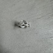 anchor chain ring/silver