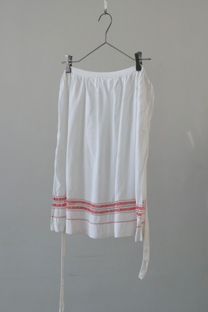 70s-80s Rumanian embroidery apron
