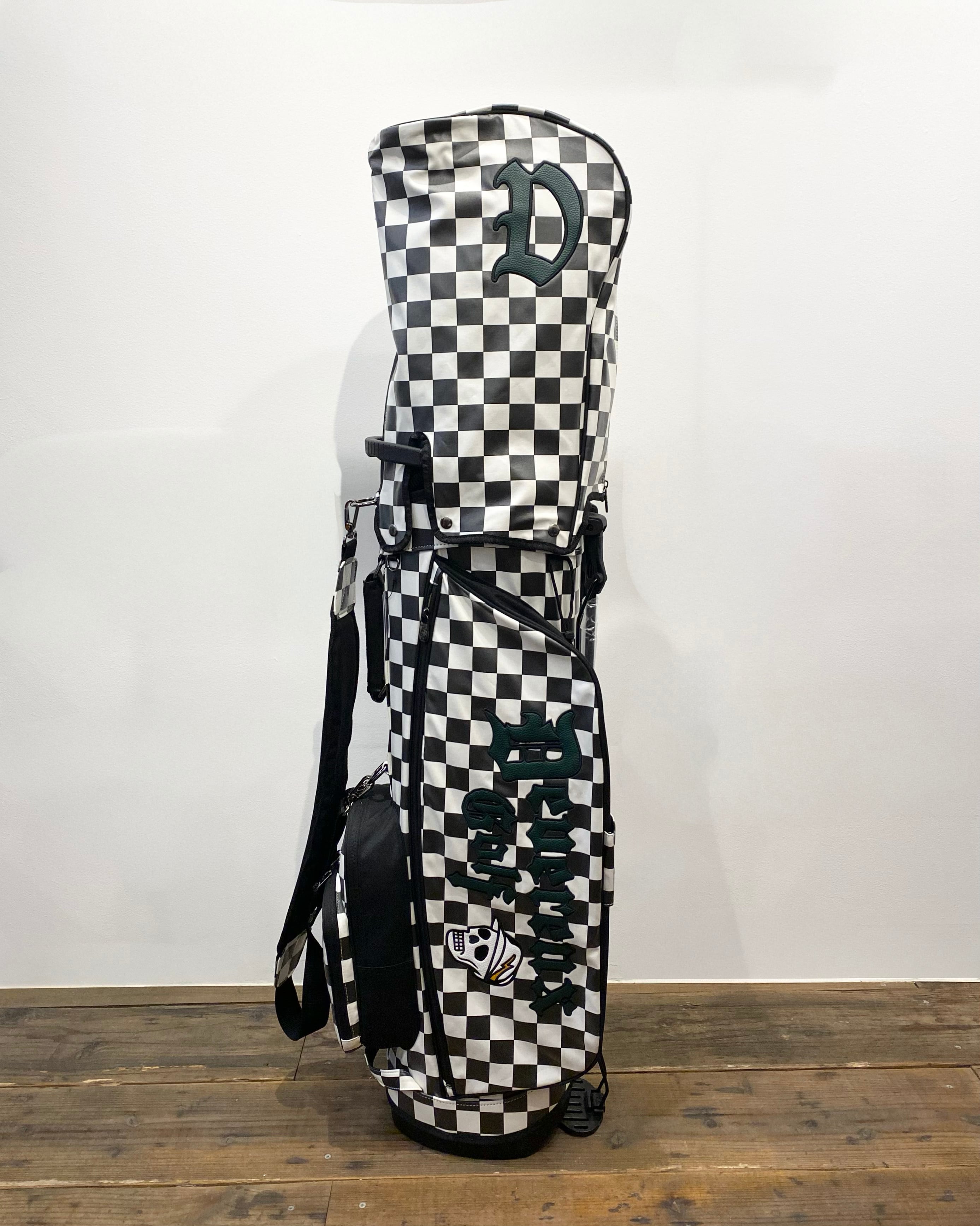 DEVEREUX GOLF】ALL CHECKER Caddie bag | Sandy GOLF