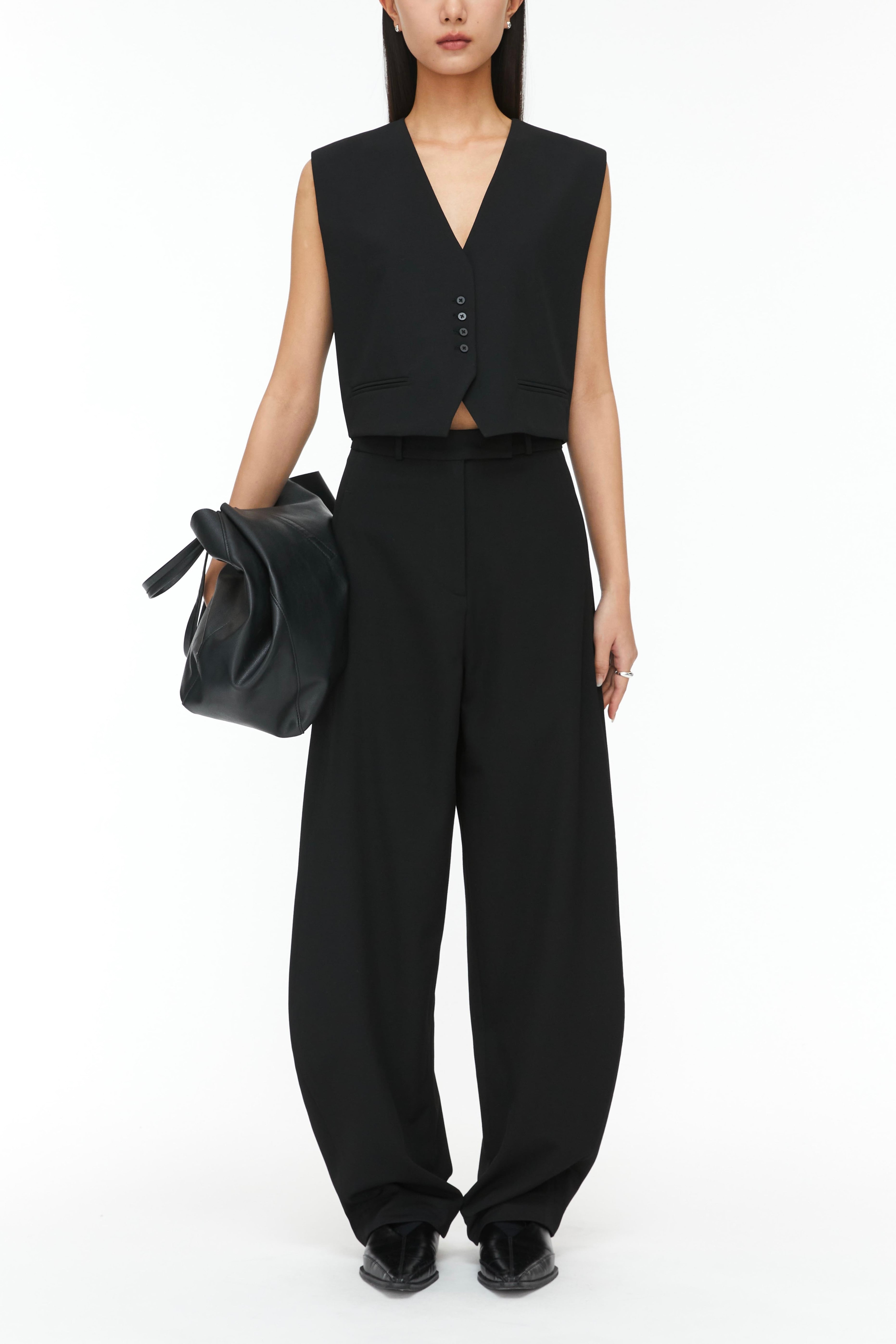 【 新品 】STUDIO DOEパンツ Studio Doe／Cocoon Wide Trousers | polne
