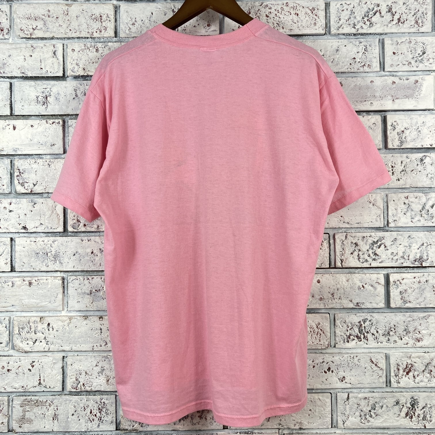 古着 ビンテージ  80s USA ロング Tシャツ アヒルピンク ワンピ 希少 ジョンバロン アヒル tシャツ 80's JERZEES JOHN BARON DUCK T-SHIRTS