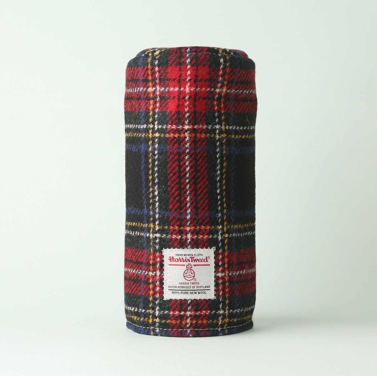 Harris Tweedを使用した筒型フェアウェイウッド用ヘッドカバー HT_09FW_C