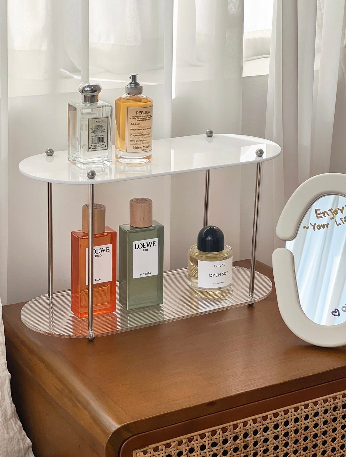 module acryl mini shelf 3colors / モジュール アクリル ミニ