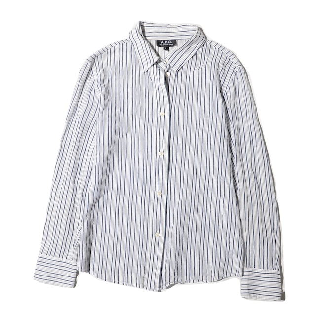 a.p.c. 　　　stripe casual shirt