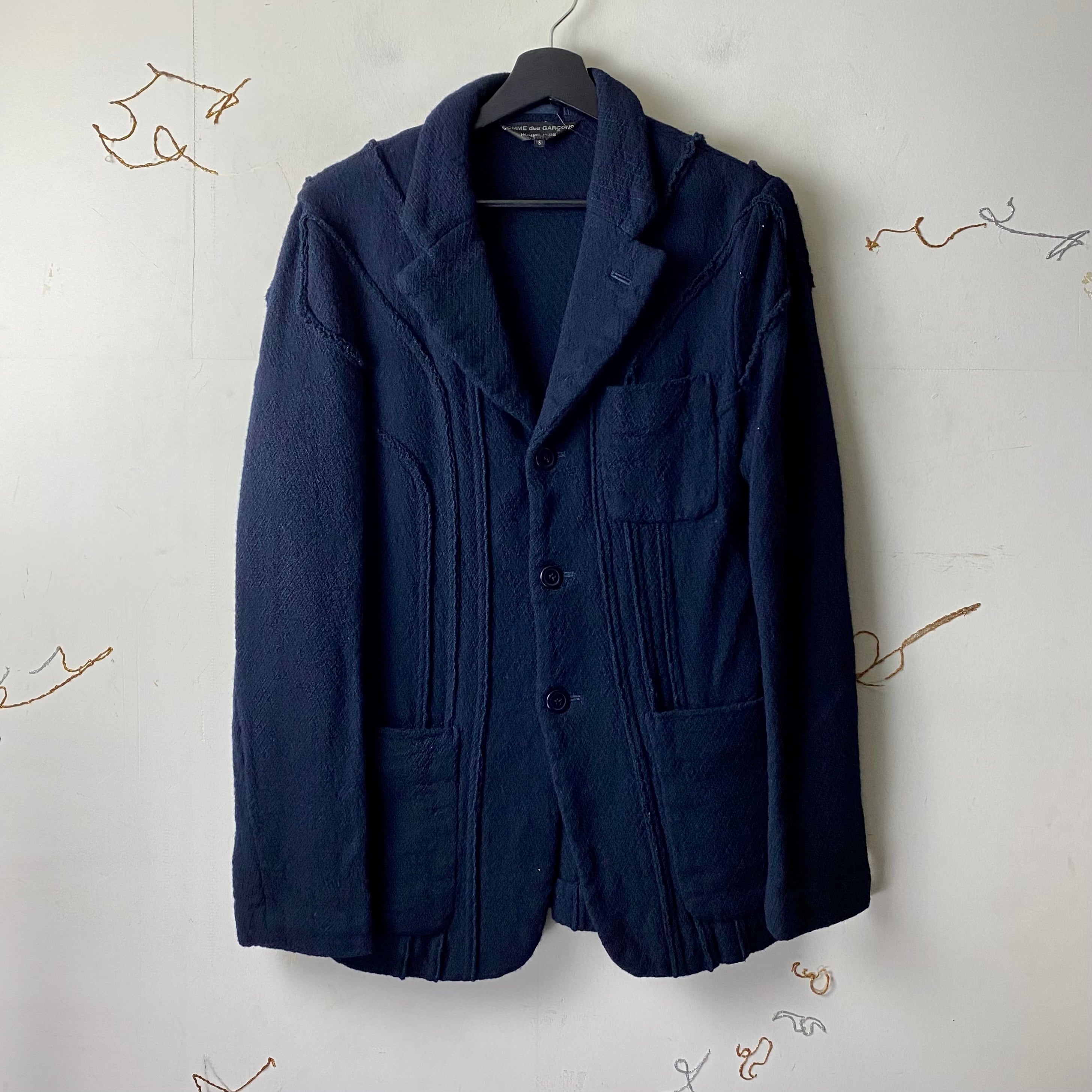 2003AW COMME des GARCONS HOMME PLUS seam design wool tailored 