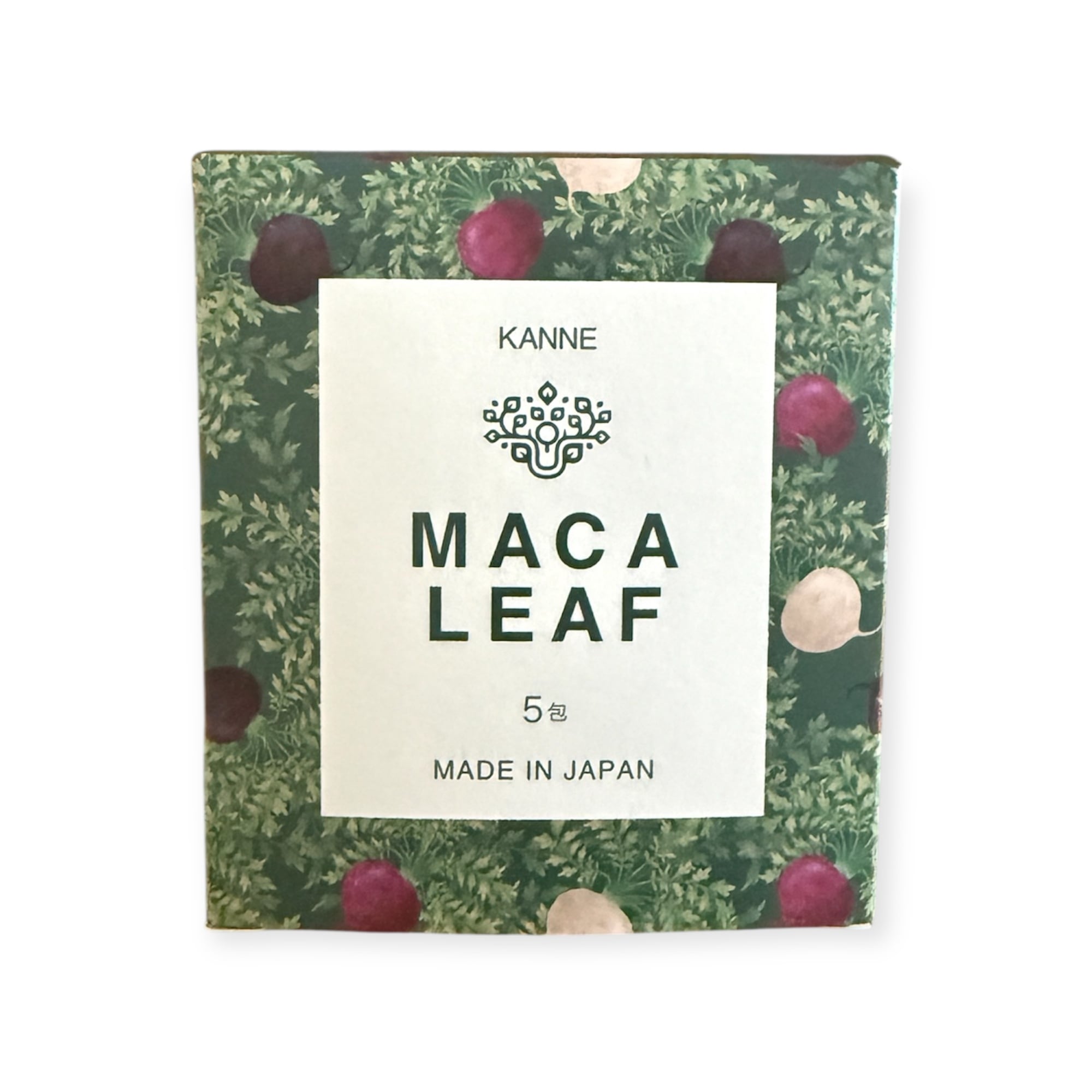 KANNE マカの葉サプリメント5包 個包装箱入り