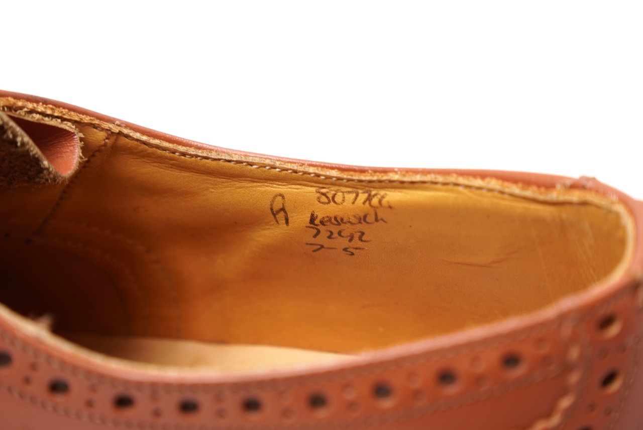 【TRICKER'S】KESWICK Country Shoes C-Shade 7 (Second Hand)