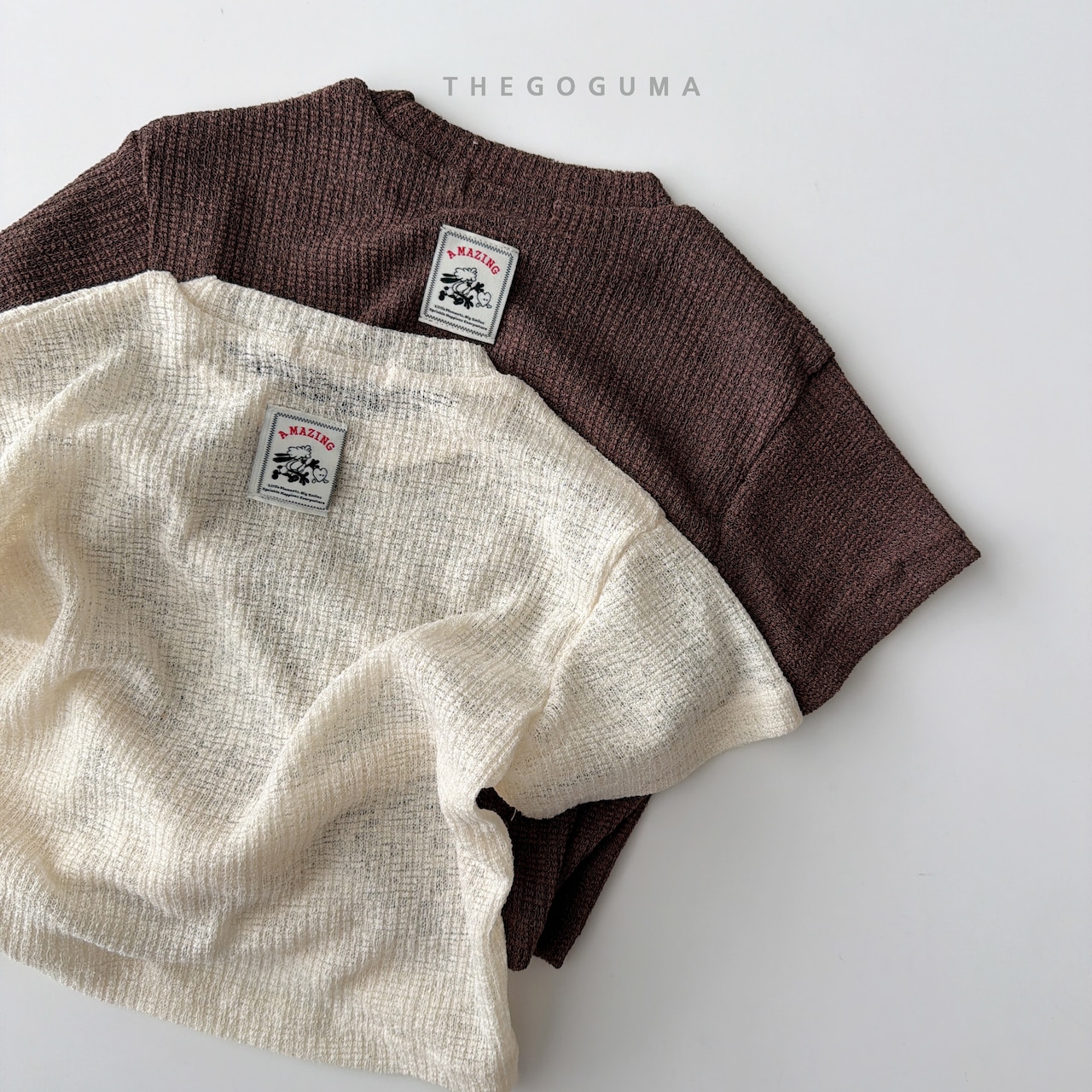 THE GOGUMA 26/SM ニットラベルTシャツ