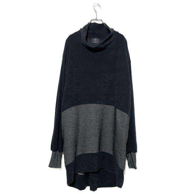 Tneck-PO Long (black/grey)