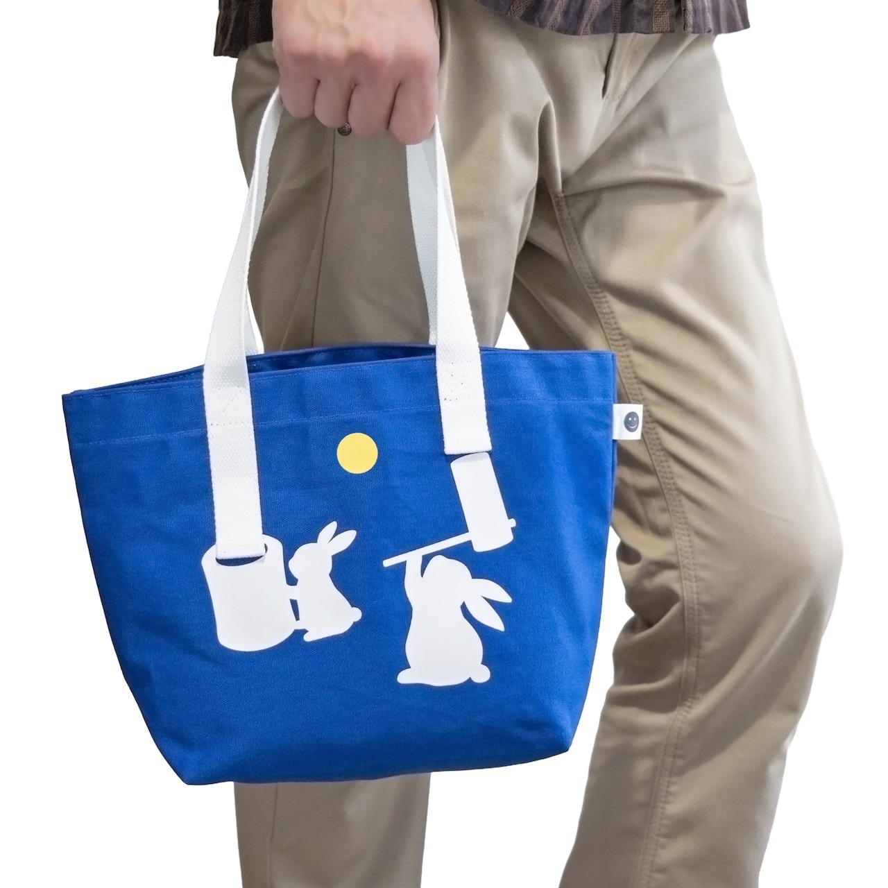 うさぎが餅をつくトートバッグ