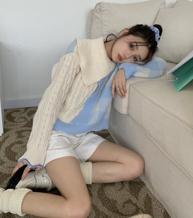 セーター オータム薄手コート トップス 秋物 モンロー90942353343