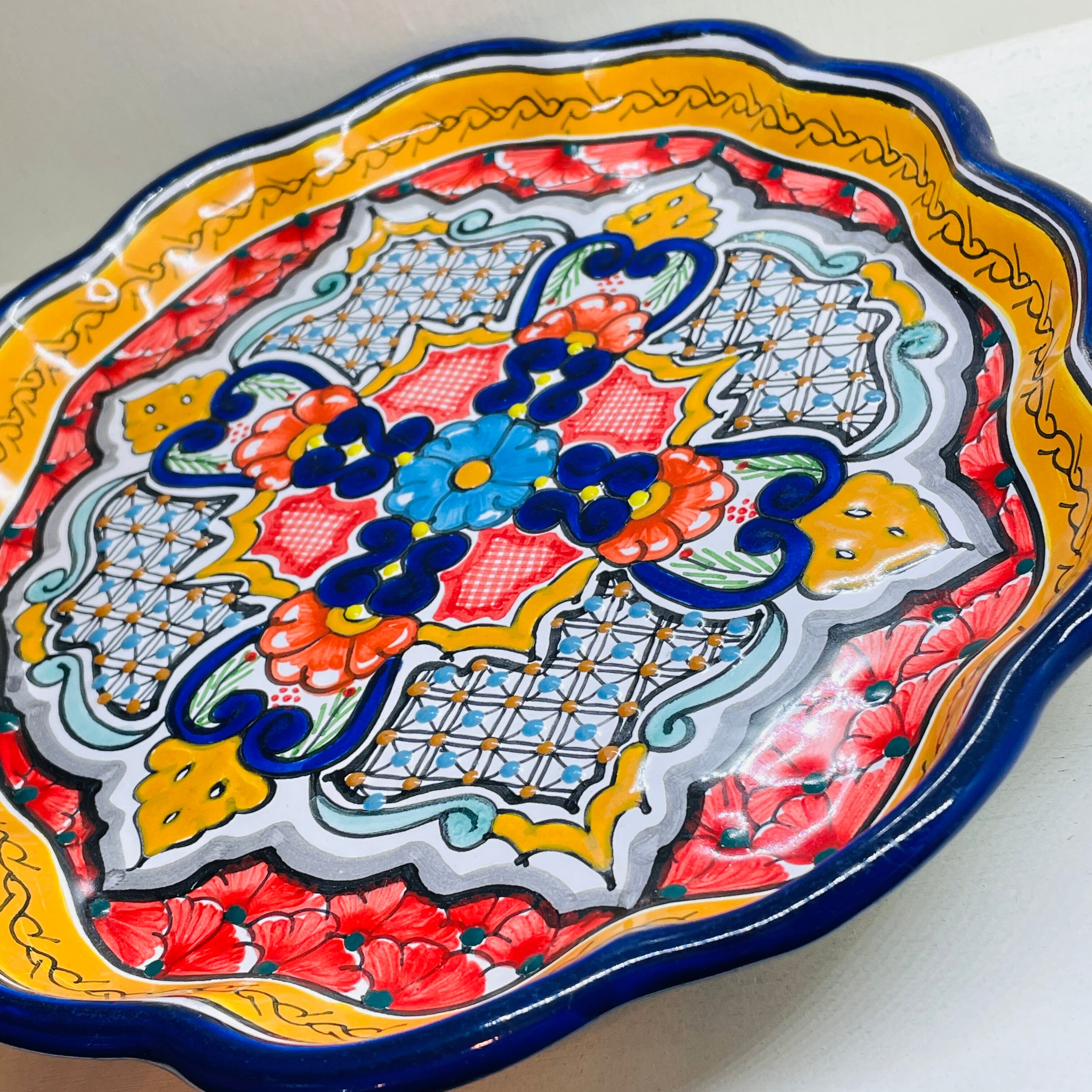 TALAVERA EL CARMEN☆希少！大皿(飾り皿)