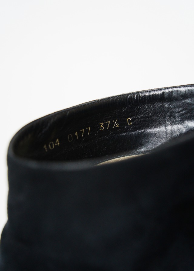 00's- GUCCI suède leather mid boots