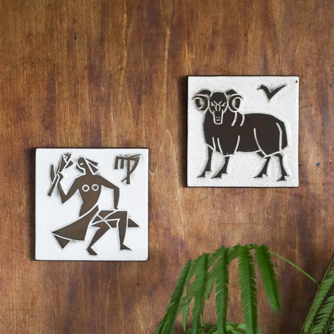 "The Virgin" WALL PANEL ART | Westraven | 1960s | Netherlands