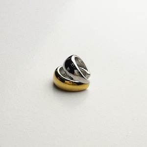 milieu ミリュウ Bicolor Cross Ear Cuff FK044  2026春夏新作