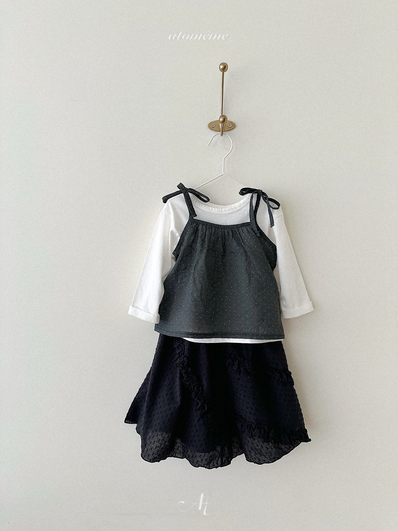 [atomeme] Aidfrill Skirt / [아토메메] 에이드프릴스커트