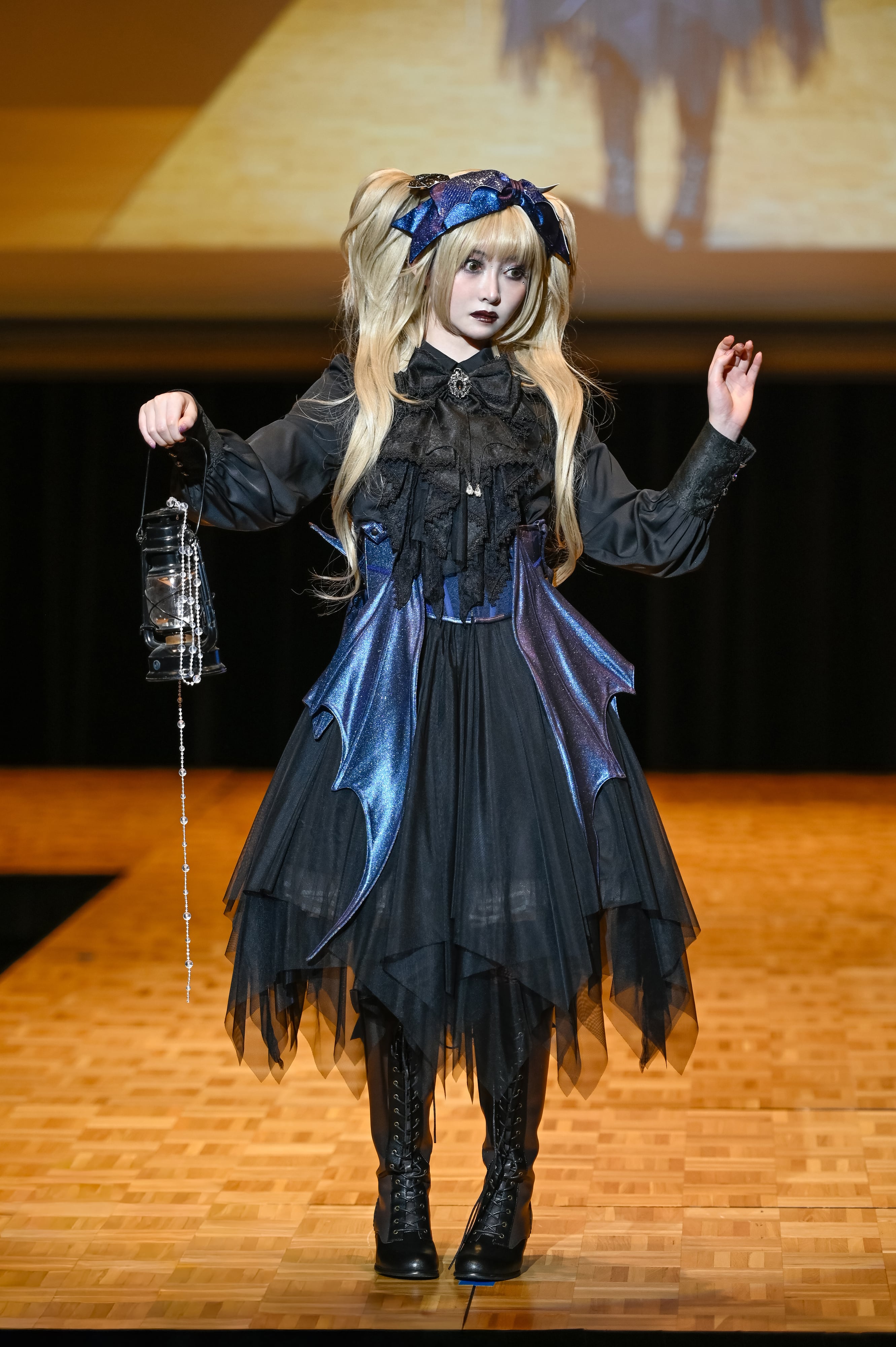 ナイト・イーヴィル　ハーネスコルセット コウモリ 星箱Works ゴスロリ ナイト・イーヴィル ハーネスコルセット | HoshibakoWorks