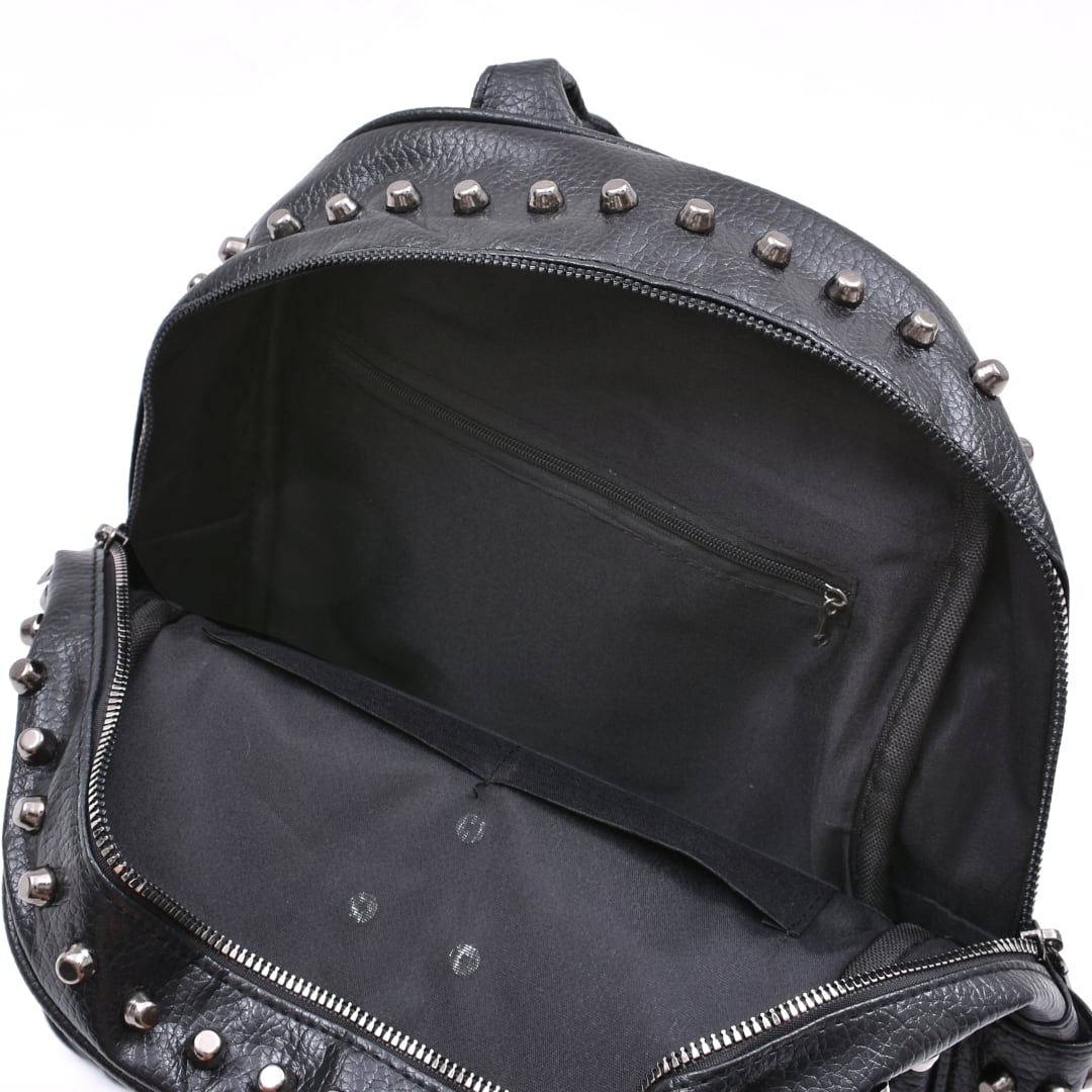 5/7 完売→再入荷！】新作☆クロススタッズレザーリュック