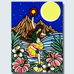 Art Panel F4（Night Hula Girl）