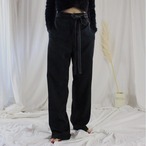 chic streamer design pants
