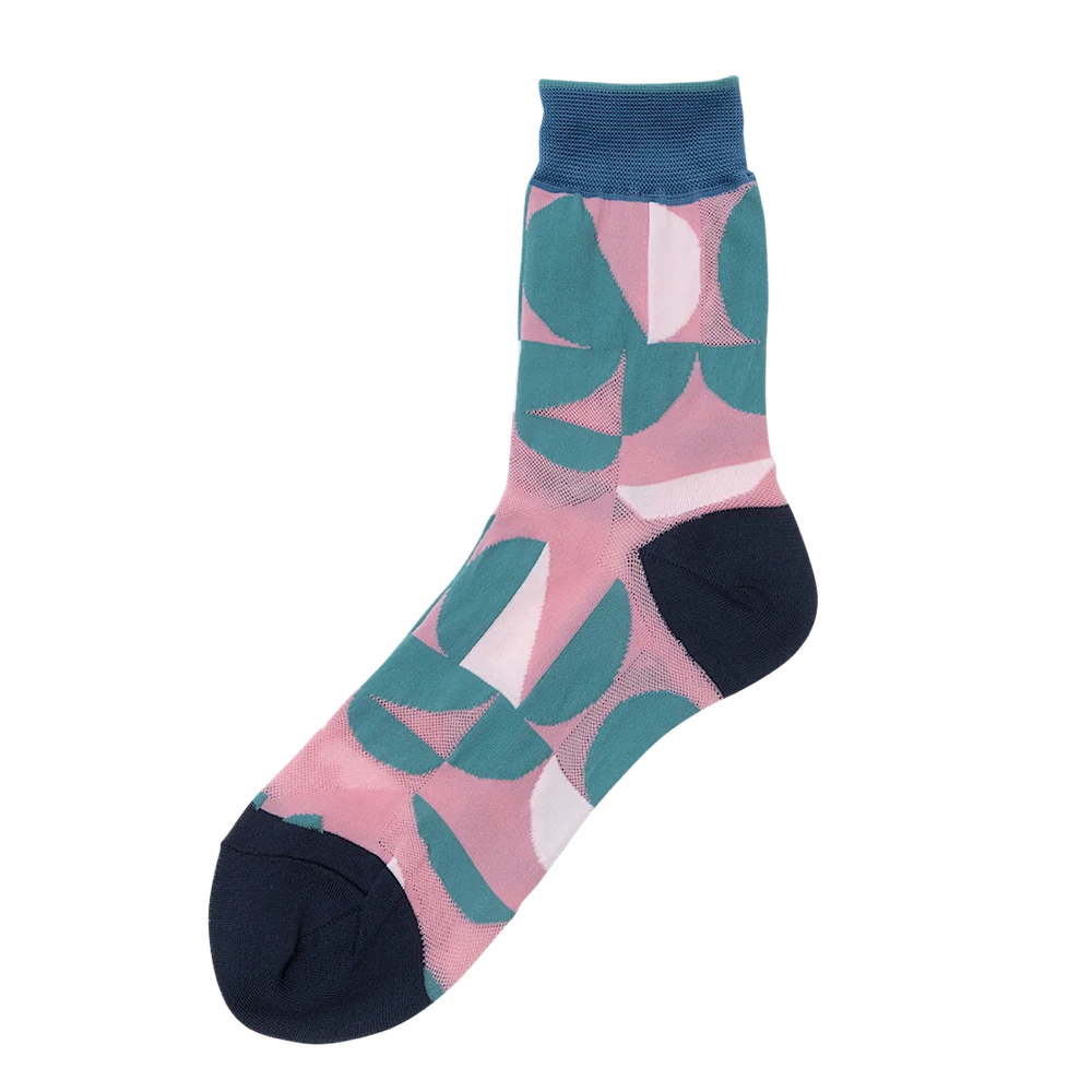 TRICOTÉ / 【24-25cm】geometric mesh socks TR51SO016