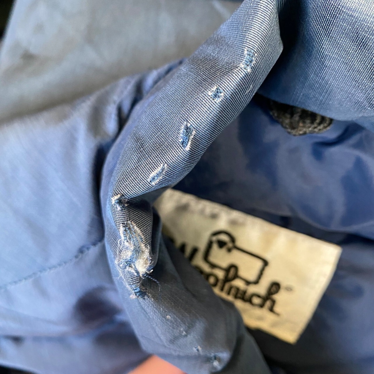 70年代 WOOLRICH ウールリッチ ダウンベスト アウトドアベスト メンズM 