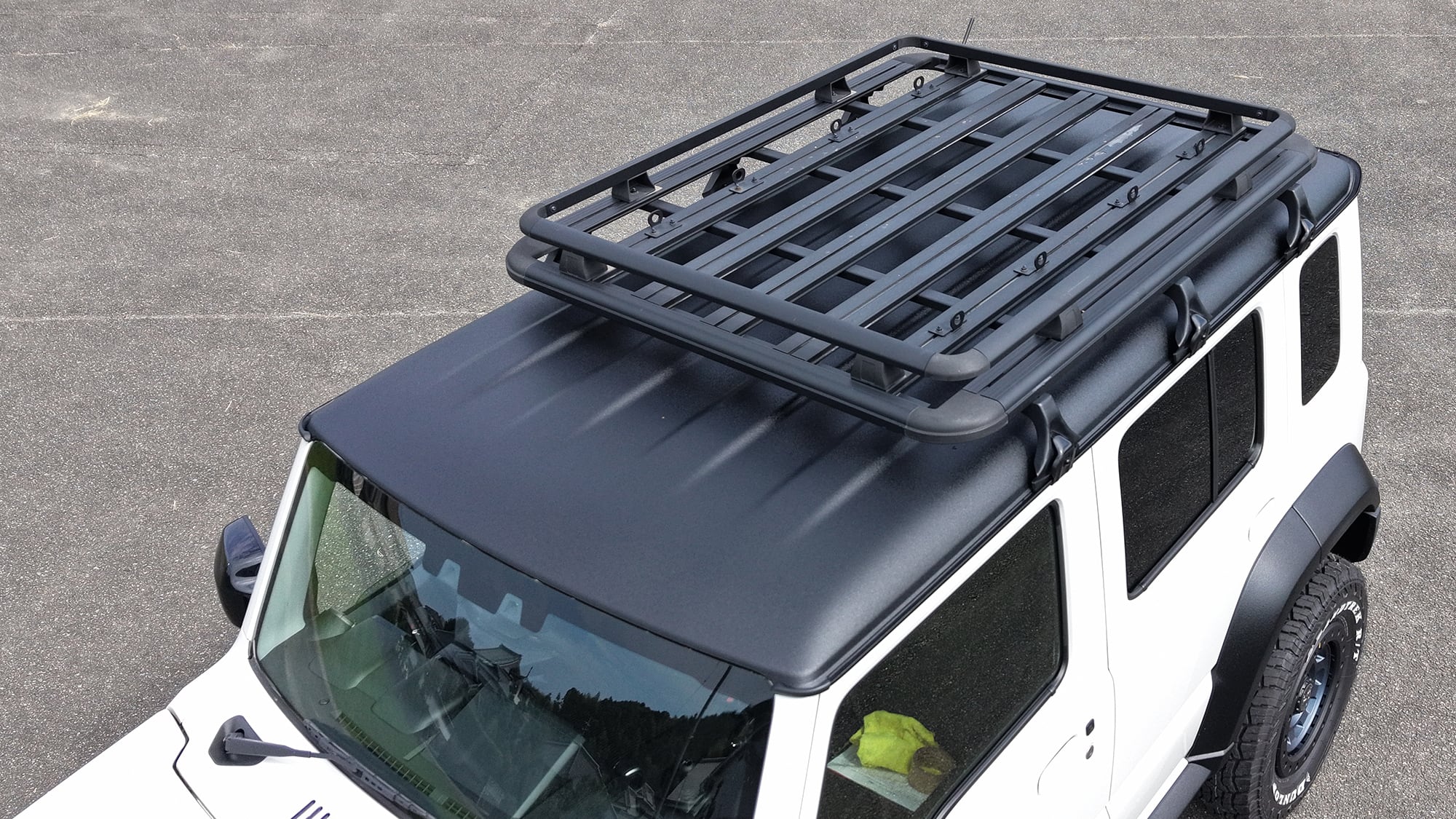 GBルーフバスケットアルミ製 ルーフラック 3フットタイプ JB64・JB74