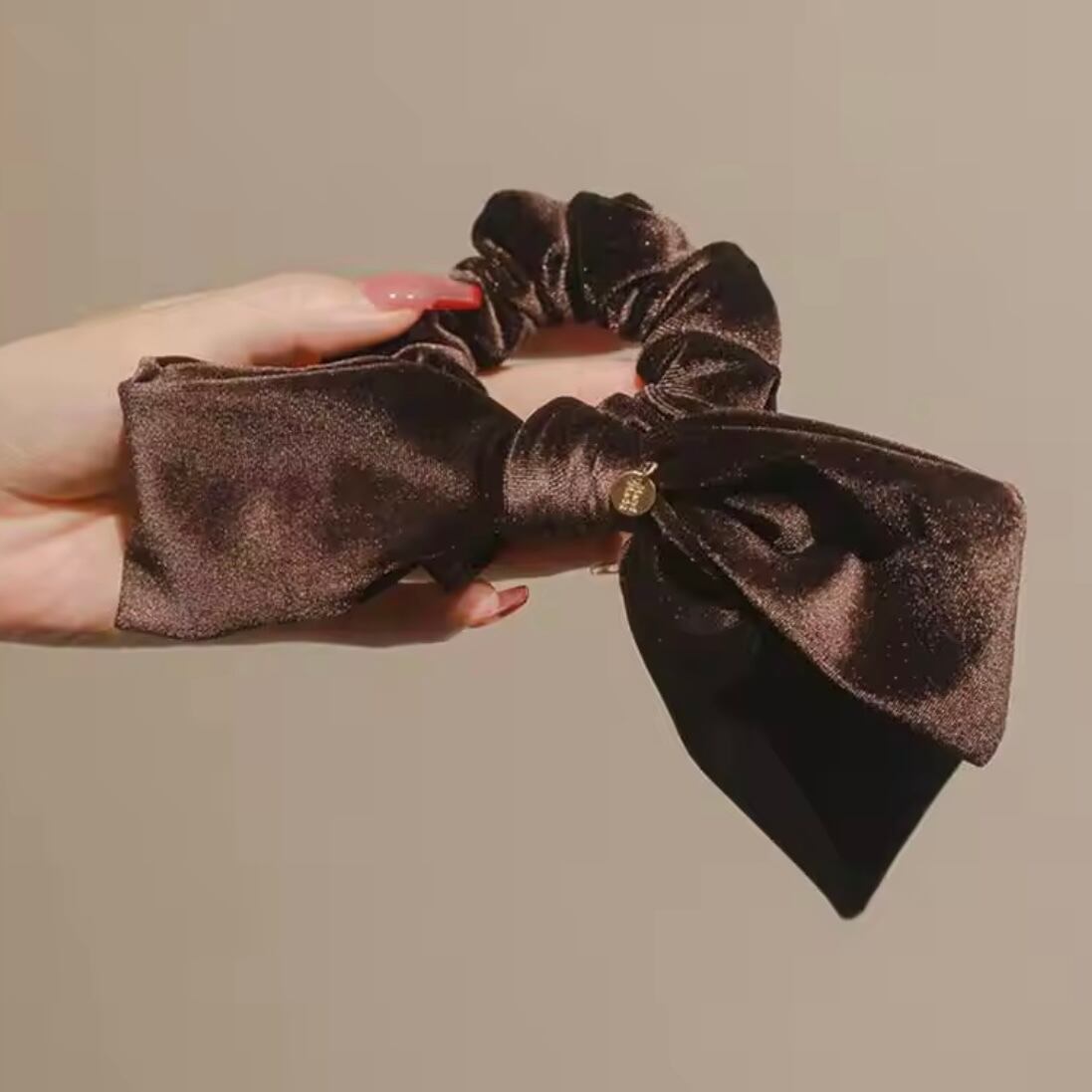 ribbon velor chou chou