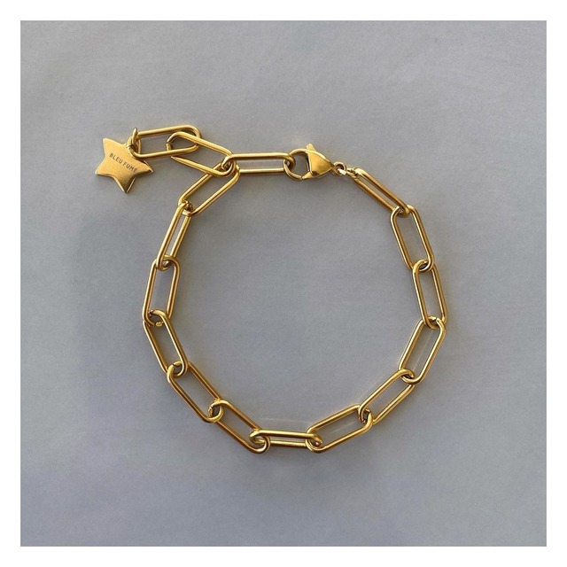 Gold Cable Chain Bracelet