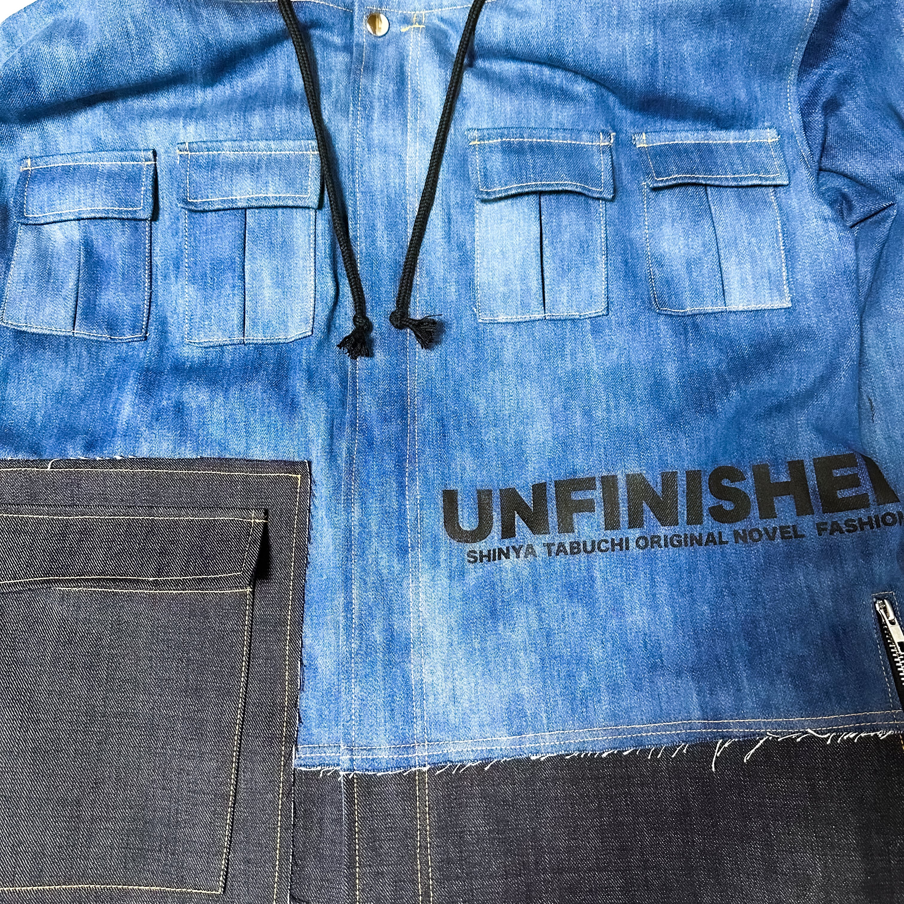 UNFINISHED ツギハギデニムモッズコート2023114 | UNFINISHED UNFINISHED ツギハギデニムモッズコート2023114 | UNFINISHED