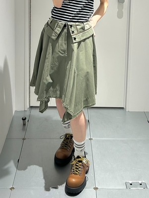 【26SS】ADSB Andersson Bell アンダーソンベル / アシンメトリースカート / UPSIDE DOWN ASYME SK