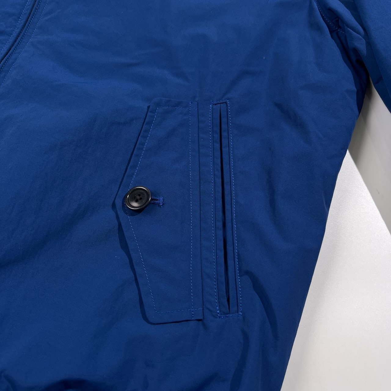 Brooks Brothers ブルックスブラザーズ 裏チェック ドリズラージャケット サイズ L /スイングトップ/ブルー/メンズ