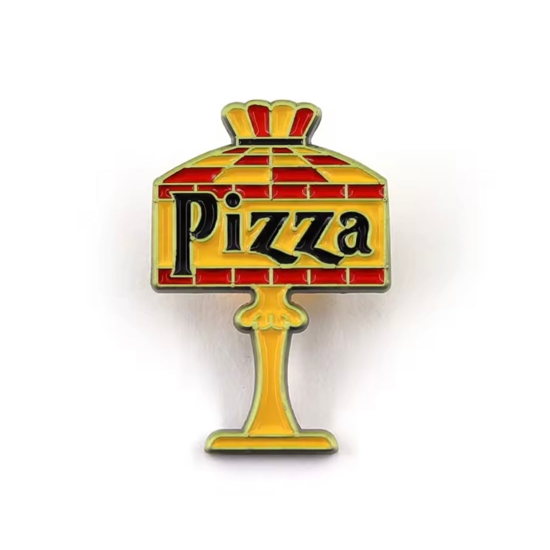 PIZZA ステンドグラス ピンバッジ ランプ Pins | BF MERCH'S