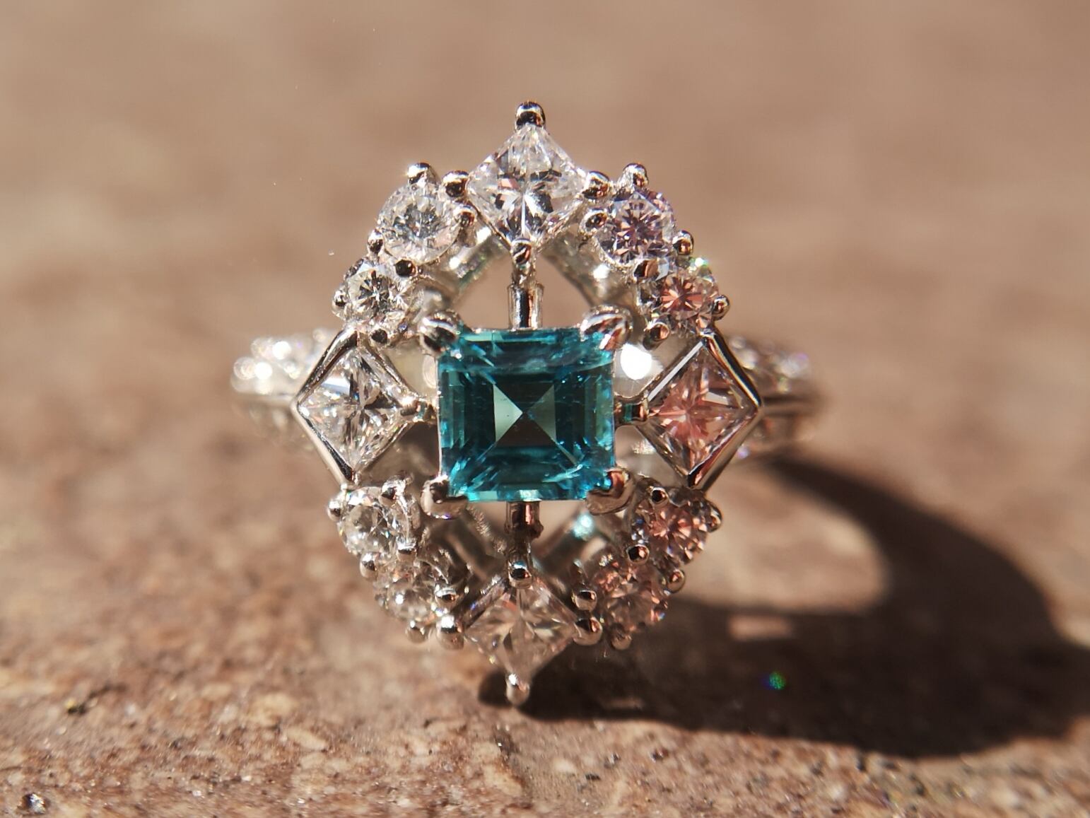 Pt900ブラジル産パライバトルマリンリング | jewelry sumino スミノ宝石