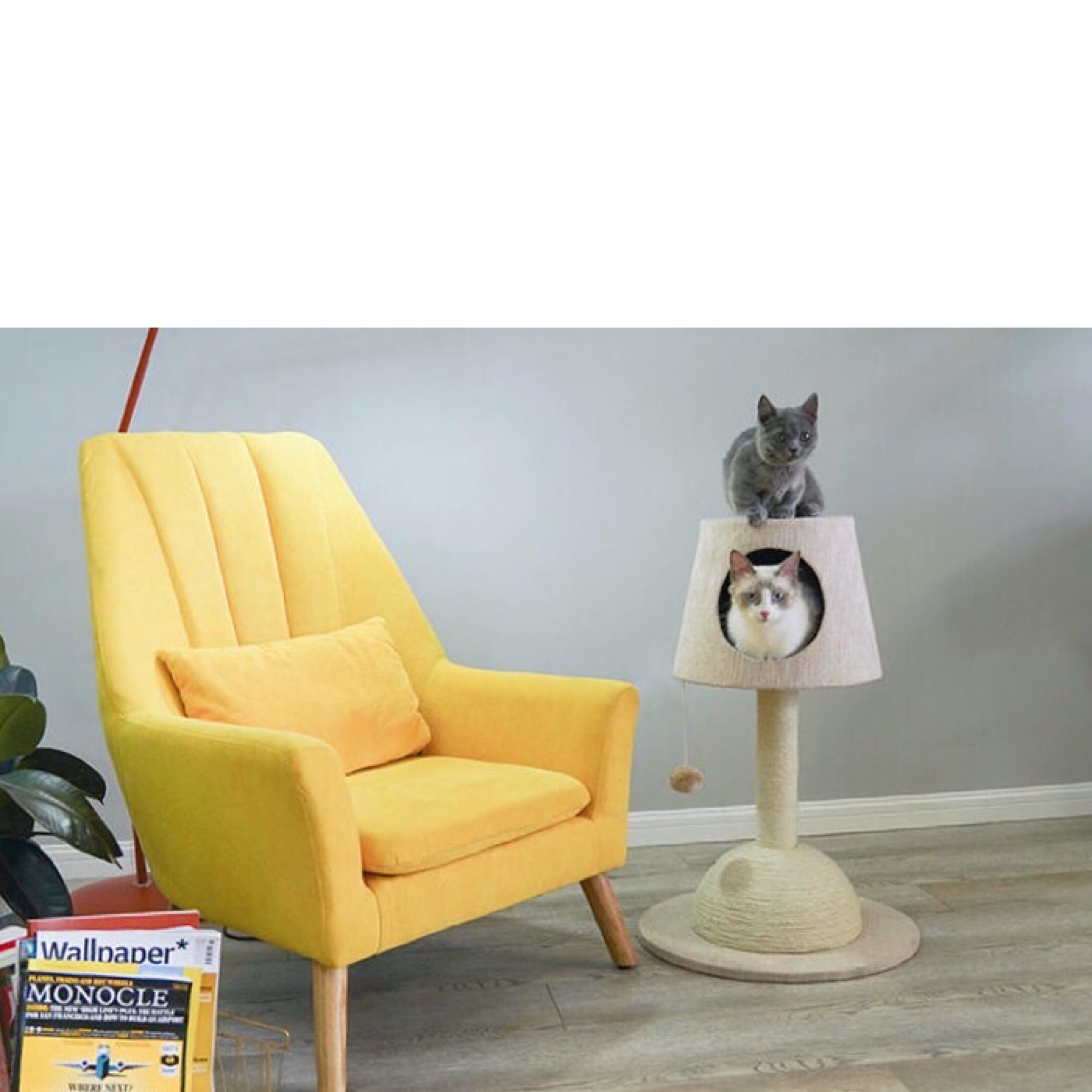 ランプタワー 猫用 】 室内同化型 爪とぎ キャットポール キャット 