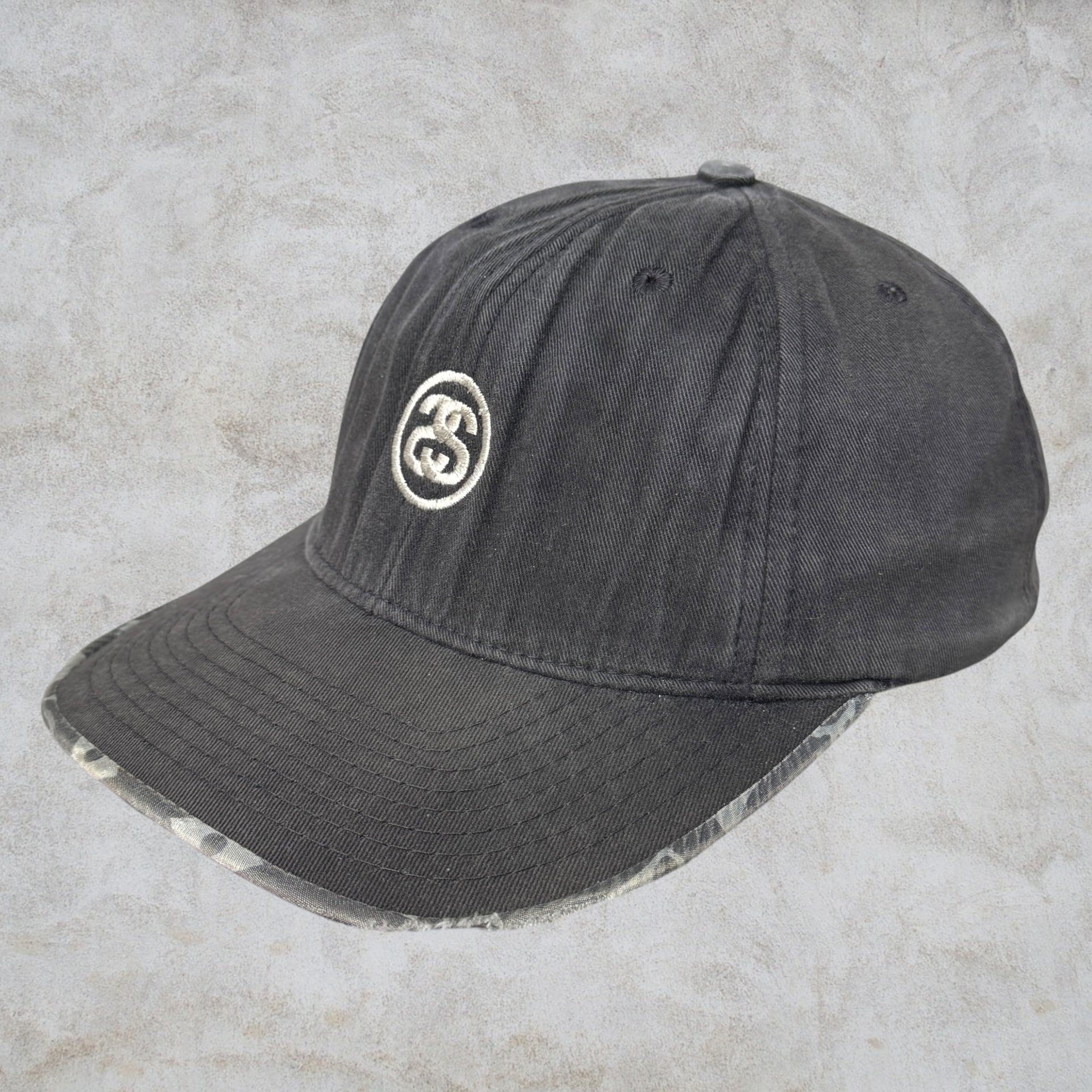 90's~00's old stussy SS Link Cap “Monogram” 【高円寺本店】 | curb