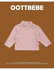 韓国子供服 / 26winter / oottbebe / もちもちタートルネックT / ベビー&キッズ / 冬服 *XS~XL*