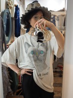 1990’s USA Cat Print T-shirt “Don’t Bug Me!”