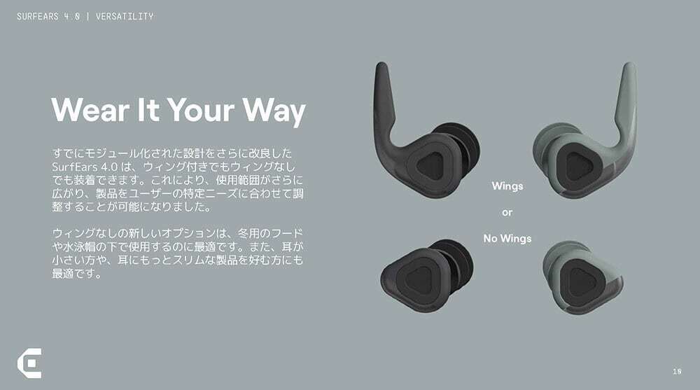 耳を守ろう】SURF EARS 4.0 耳栓 音の聞こえる耳栓 サーフイアー | THE