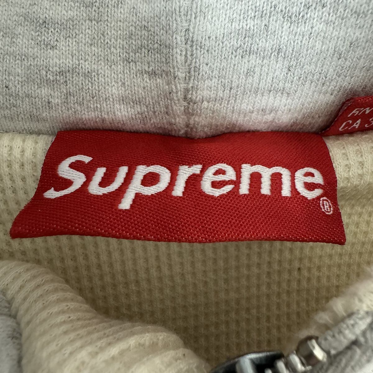 Supreme/シュプリーム【17AW】Arc Logo Thermal Zip Up Hooded